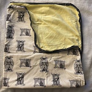 Jack and Zero Receiving Blanket